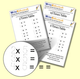 times table worksheets